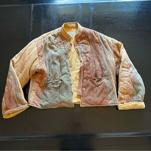 Vintage Globestrotter XL Short Hand Made Fluffy Fall Warm Boho Hippy Jacket